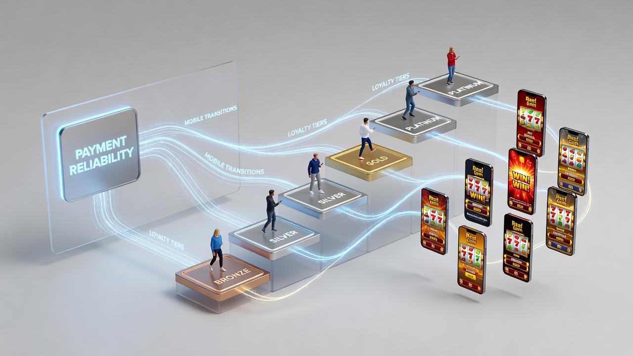 Visualisierung der Verknüpfung von Zahlungsdaten mit Treuestufen und Spielwechseln